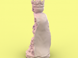 skull chess - complete set 6 pieces 3D Print Model