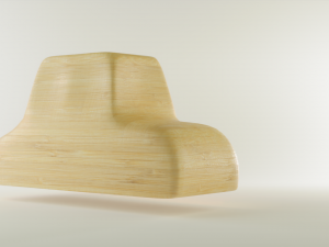 Wooden Toy Car 3D 模型