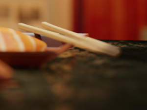 Sashimi Set Model 3D