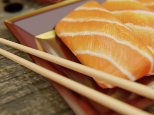 Sashimi Set Model 3D