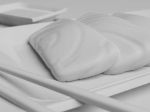 Sashimi Set 3D Model