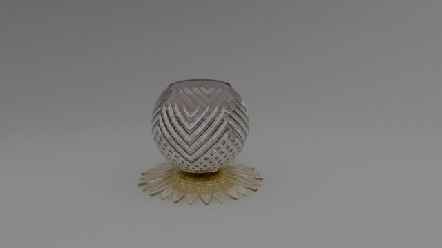 modern vase 3d print model Modello 3D .c4d .max .obj .3ds .fbx .stl .blend