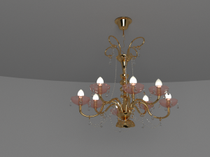 chandelier 3D 模型