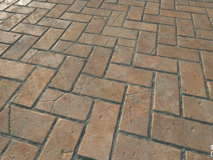 herringbone pavements - material pack CG टेक्स्चर्स
