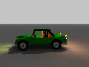 voxel bentley 3D Model