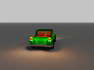 voxel bentley 3Dモデル