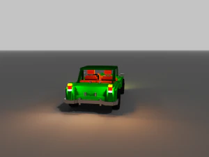voxel bentley 3D Model
