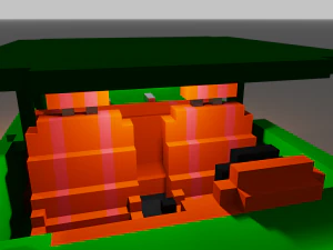 voxel bentley 3D Model