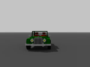 voxel bentley 3D Model
