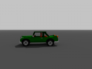 voxel bentley 3Dモデル