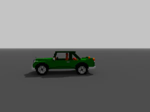 voxel bentley 3D Model