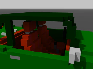 voxel bentley 3D Model