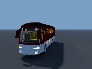 voxel bus 3D Models