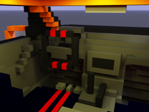 voxel sport citroen 3Dモデル