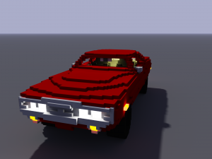 voxel dodge Model 3D