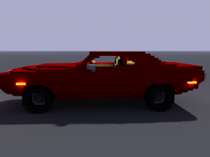 voxel dodge Modèle 3D