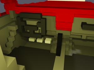 voxel dodge Modèle 3D