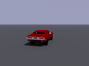voxel dodge Modèle 3D
