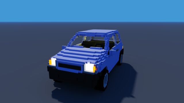 voxel vaz oka 3D Modell .c4d .max .obj .3ds .fbx .stl .blend