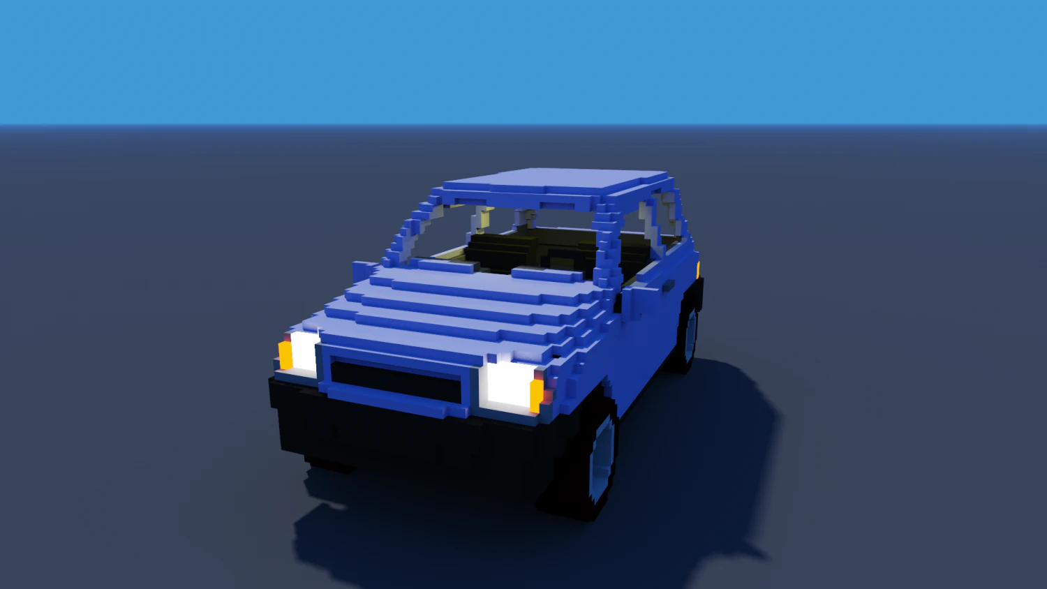 voxel vaz oka 3D Model .c4d .max .obj .3ds .fbx .stl .blend 