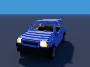 voxel vaz oka 3D 模型