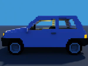 voxel vaz oka 3D Model