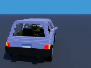 voxel vaz oka 3D Model