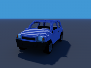 voxel vaz oka 3D Modell