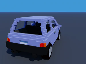 voxel vaz oka 3D Model