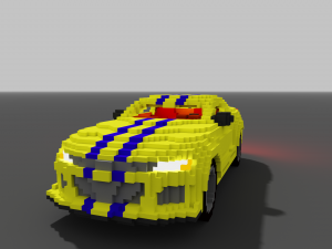 voxel sport pontiac 3D Model