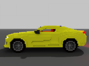voxel sport pontiac 3D 模型