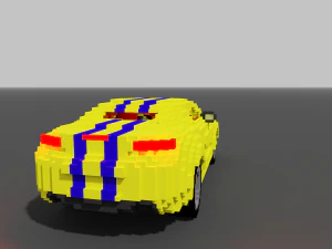 voxel sport pontiac 3D Model