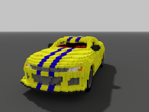 voxel sport pontiac 3D 模型
