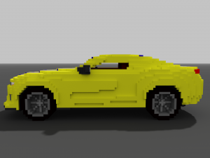 voxel sport pontiac 3D 模型