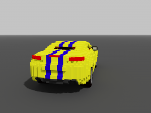 voxel sport pontiac 3D 模型