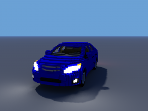 voxel toyota 3D Model