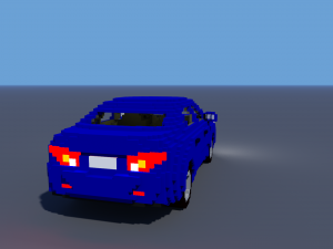 voxel toyota 3D Model