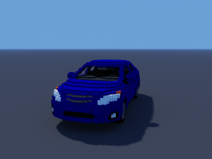 voxel toyota 3D Model