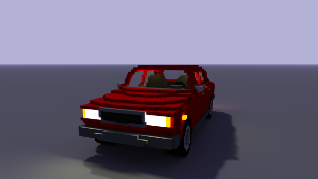 voxel vaz 2107 Modelo 3D .c4d .max .obj .3ds .fbx .stl .blend 