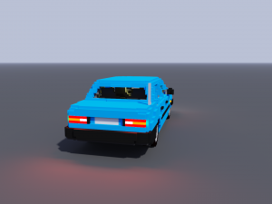 voxel volvo 3D Model