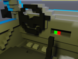 voxel volvo 3D Model