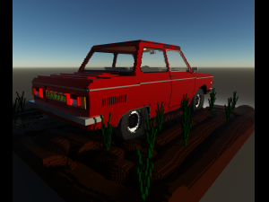 zaz 968 Modelo 3D