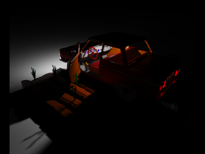 zaz 968 Modelo 3D