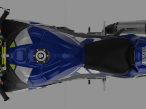 suzuki gsx r 1000 ecstar livery 3D Model