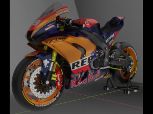 honda cbr 1000 rr-r repsol livery edition 3D-Modell