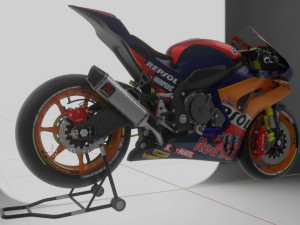 honda cbr 1000 rr-r repsol livery edition Modelo 3D