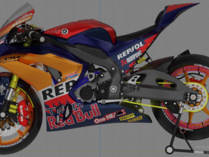 honda cbr 1000 rr-r repsol livery edition Modelo 3D