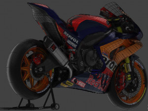 honda cbr 1000 rr-r repsol livery edition Modelo 3D