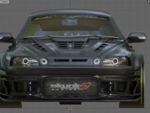 toyota soarer 1991 with 1lr-gue engine 3Dモデル
