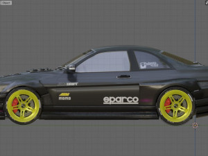 toyota soarer 1991 with 1lr-gue engine 3Dモデル